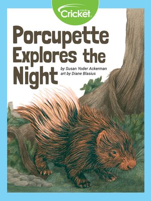 cover image of Porcupette Explores the Night